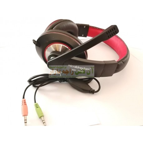 Micro Kingdom Stylish Extra Bass Gaming Headphone With Mic Support