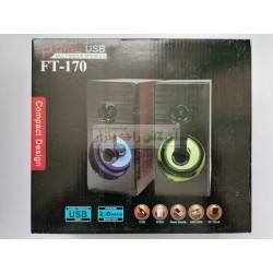 Prime Usb Compact Design Multimedia Computer Speaker FT-170