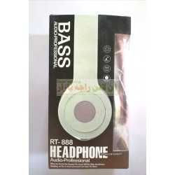 Stereo Wired Headphone With Extra Bass for Smartphones and PC RT-888