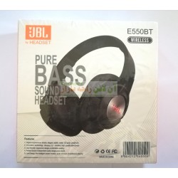 JBL Pure Sound Ergonomic Design Long Battery Life Wireless Headphone BT-E550