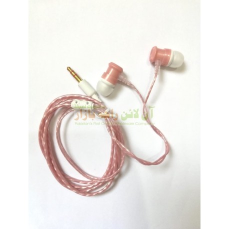 Rubber Core Super Bass Universal Hands Free (no packing)