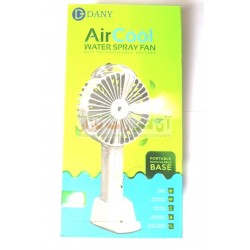 Dany High Quality Portable Air Cool Rechargeable Water Spray Fan