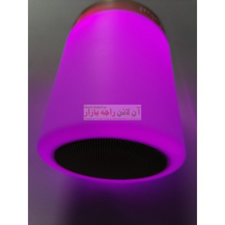 Smart Wireless MP3 Speaker with Colorful Light Lamp CL-671