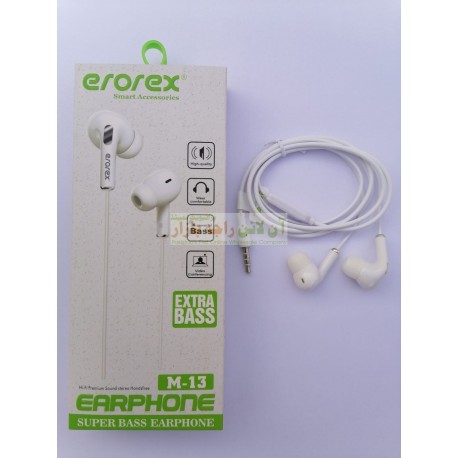 Erorex Curvy Stylish Super Bass Earphone M-13