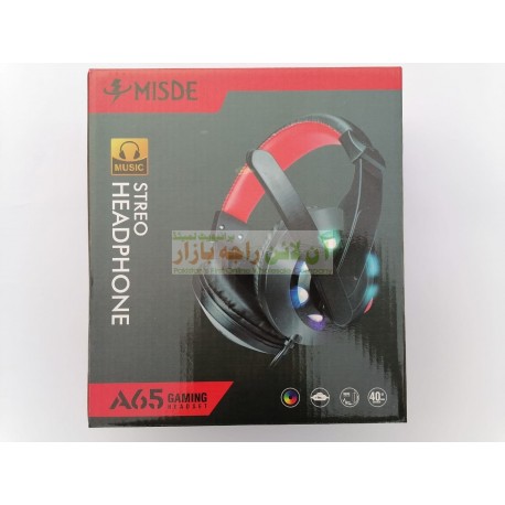 MISD Gaming Stereo Headphone with Lights A-65