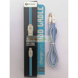 SPACE Branded Charge Sync Type C Data Cable CE-450