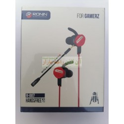 RONIN Brand Thunder Sound Gaming Earphone R-007 with Plugable Mic