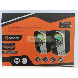 Kisonli Double Horn Multimedia Computer Speaker T-2020