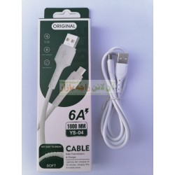 Powerful Fast Charging 6A Data Cable YS-04