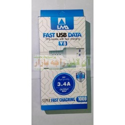 LMA Fast USB Data Cable 3.4A V8