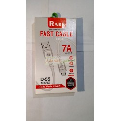 Rare Fast Charging Data Cable 7A Micro D-55