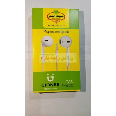 Gionee Make Smiles Goinee Buds Handfree G16
