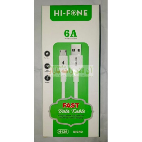 HI-Fone Data Cable Fast Charging Micro 6A H126