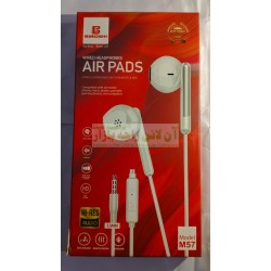 B Biboshi Wired Headphone AIR Pads M-57