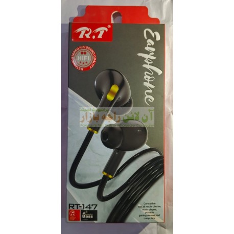 R.T Earphone Power Bass RT-147