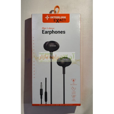 Interlink Exact Hifi & Stereo Earphone Perfect Sound