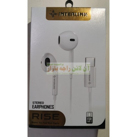 Interlink Earphone Rise Type C