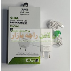 AMB Smart Ports USB Fast Charger 2.8A Micro PRO-04