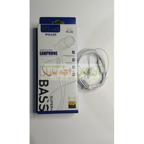 HI Links Stero Sound Earphone Extra Bass HL-02