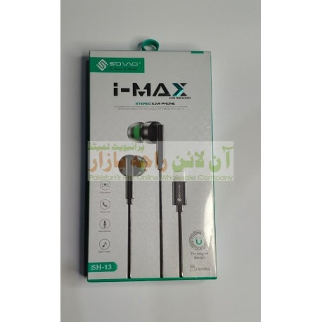 SOVO I-MAX IPHONE Handfree SH-13