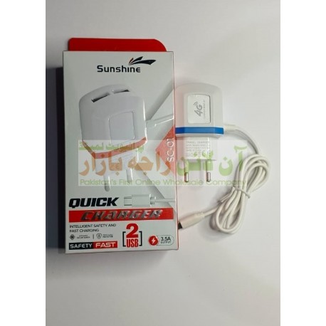 Sunshine Quick Charger 2 USB 3.5A SC-01