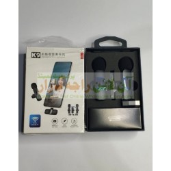 K9 Wireless Mic for Mobile 2 Mics for Podcast