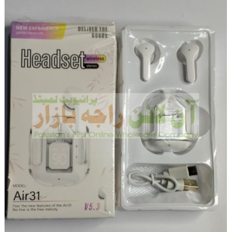 Headset Wireless Stereo AIR-31