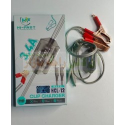 HF Hi Fast DC Clip Charger 3.4A HCL-12