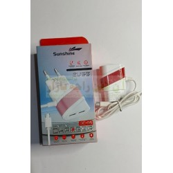 Sunshine Smart Fast Charger 2USB SC-05