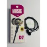 HIGH Quality Earphone D7 Music