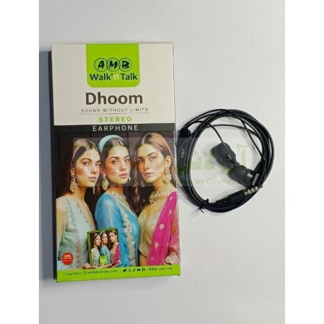 AMB Earphone Dhoom