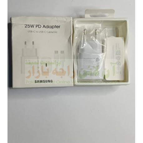 Samsung 25W Adapter USB C To USB C Cable