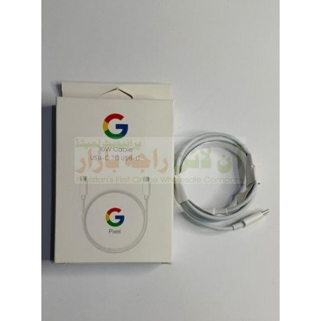 Google Pixel Data Cable 30W USB C To USB C