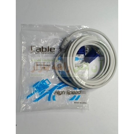 Hight Quality 5 Meter Long VGA Cable