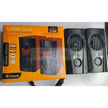 Kisonli Multimedia Speaker Compact Design F-08