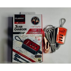 CLASSIC DC 3USB Charger 3.1A UZ011