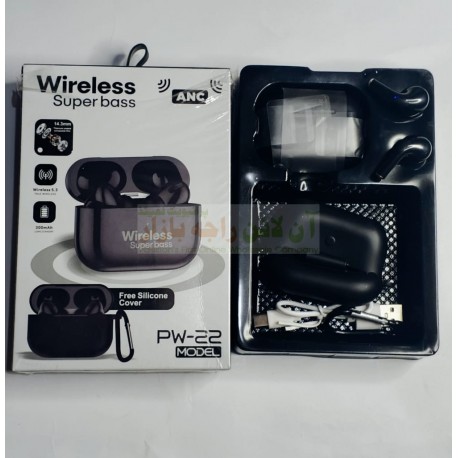 Wireless Super Bass ANC Earbuds PW-22