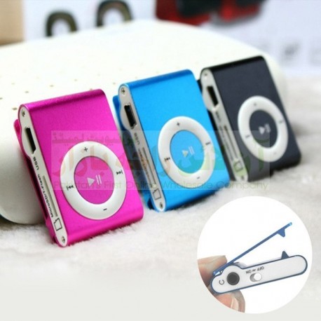 Metal MP3/MP4 Player, Portable Music Player with SD Card Support