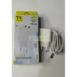 TH Trade Hub 2USB Fast Charger Type C TH-44 b