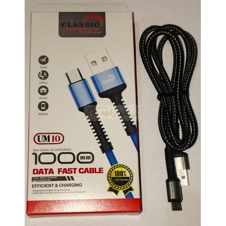 Classic Data Cable Fast Charging 1000M Um10